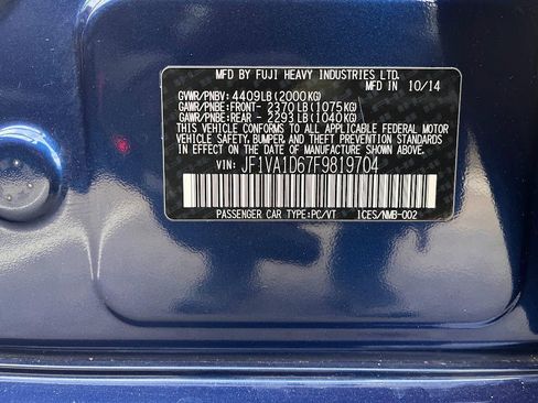 Used 2015 Subaru WRX Premium image 7