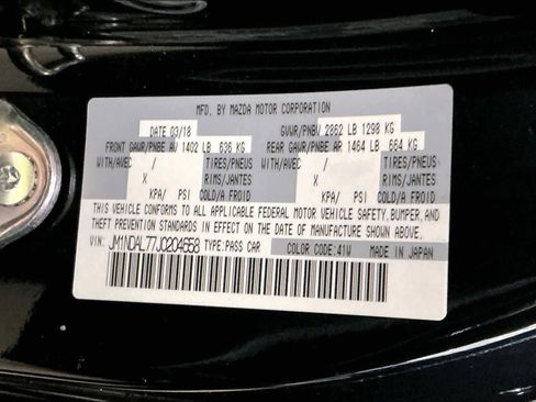 Used 2018 MAZDA MX-5 Miata RF Club w/ Brembo/BBS Package image 35