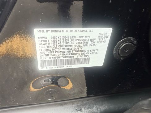 Used 2019 Honda Pilot LX image 31