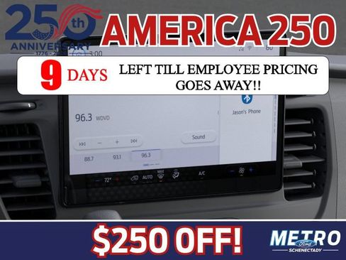 New 2026 Ford Transit 250 148 Medium Roof Extended AWD w/ Load Area Protection Package image 14