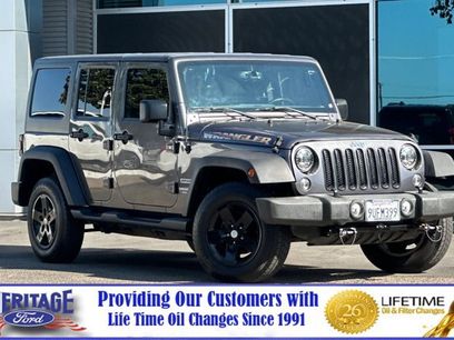 Used 2016 Jeep Wrangler Unlimited Sport w/ Quick Order Package 24S