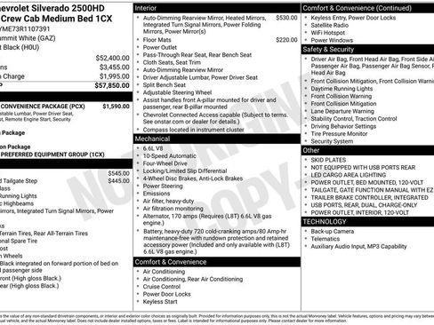 Used 2024 Chevrolet Silverado 2500 Custom w/ Custom Convenience Package AWD/4WD image 5