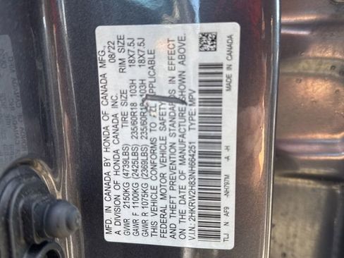 Certified 2022 Honda CR-V EX-L image 27