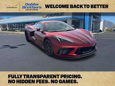 Used 2021 Chevrolet Corvette Stingray Premium Conv w/ Z51 Performance Package RWD image 1