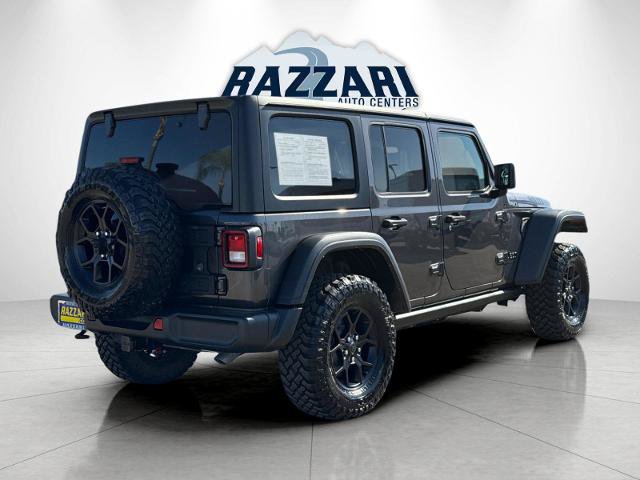 Used 2024 Jeep Wrangler Unlimited Sport AWD/4WD image 3