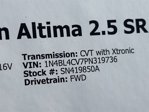 Certified 2023 Nissan Altima 2.5 SR image 36