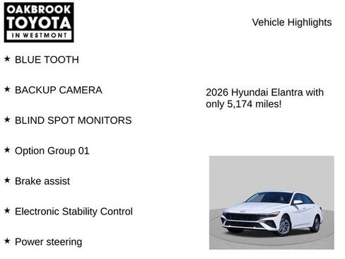Used 2026 Hyundai Elantra Hybrid FWD image 5
