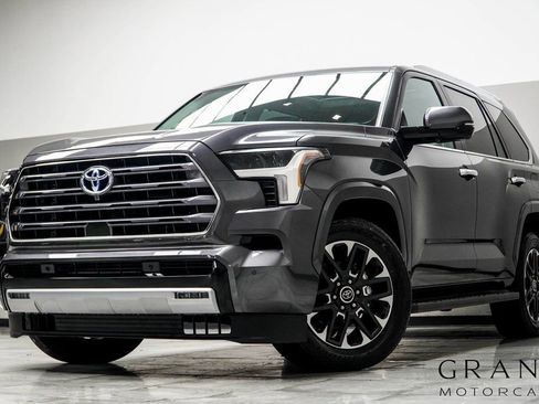 Used 2024 Toyota Sequoia Limited w/ Tow Technology Package image 1