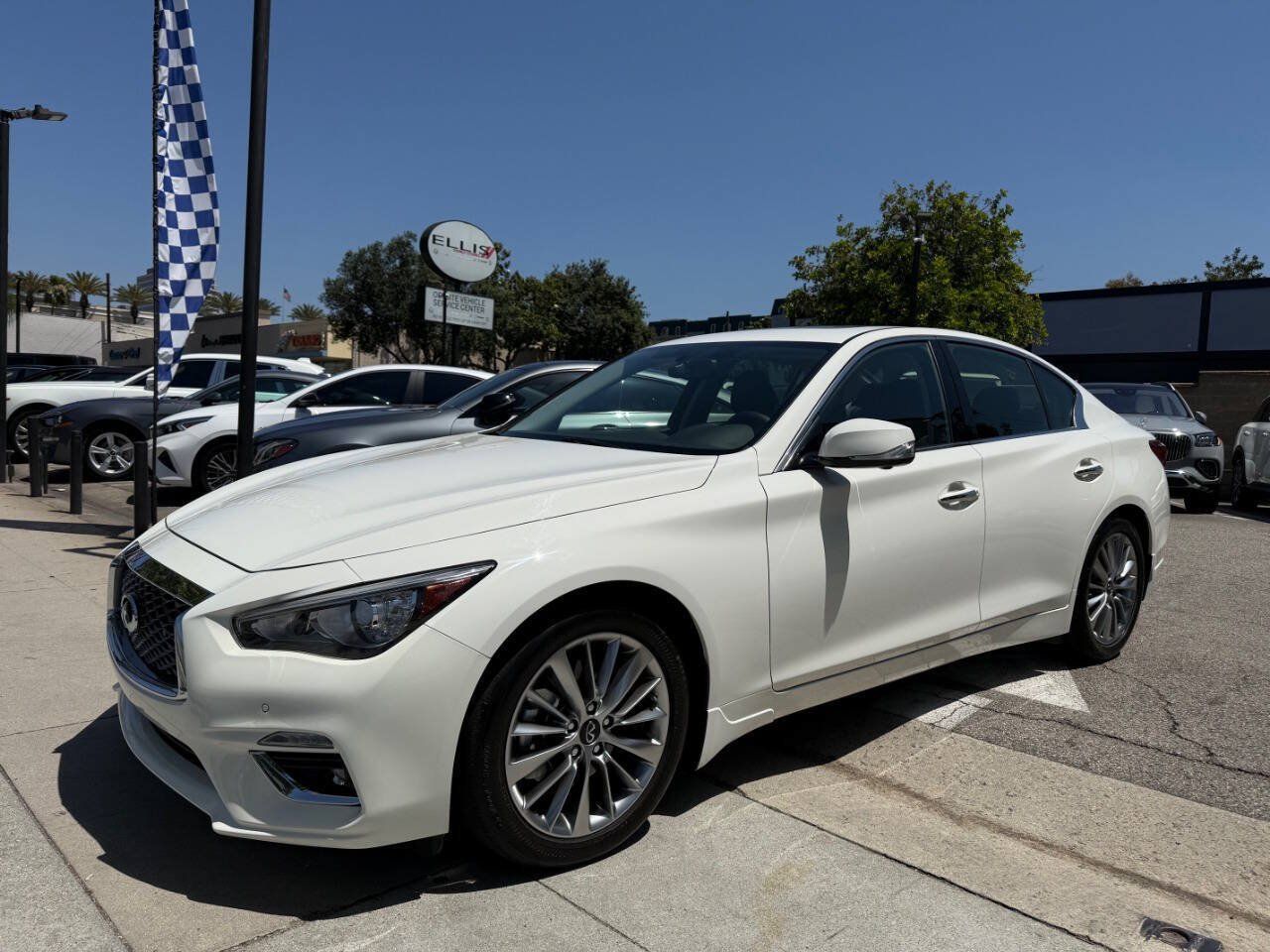 Used 2023 INFINITI Q50 Luxe w/ Cargo Package RWD image 6