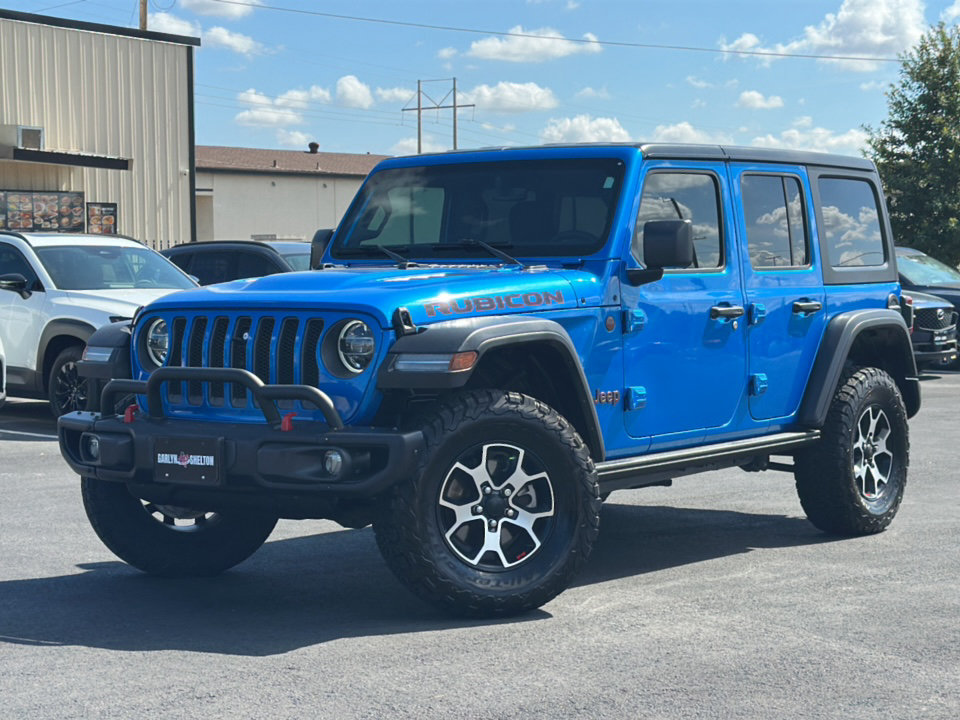 Used 2022 Jeep Wrangler Unlimited Rubicon w/ LED Lighting Group AWD/4WD image 1