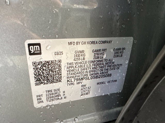 Used 2025 Chevrolet TrailBlazer LT w/ Convenience Package FWD image 16