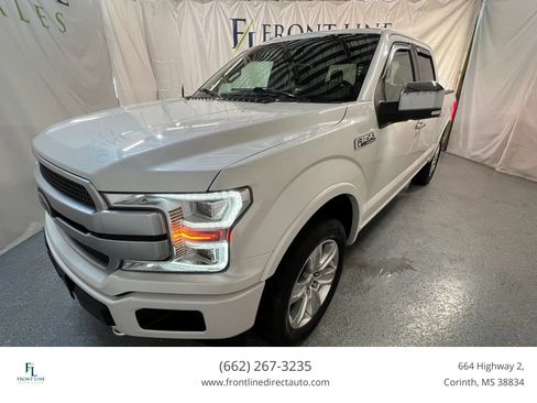 Used 2019 Ford F150 Platinum w/ Equipment Group 701A Luxury AWD/4WD image 3