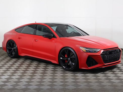Used 2021 Audi RS 7 Sportback w/ Black Optic Package AWD/4WD image 64
