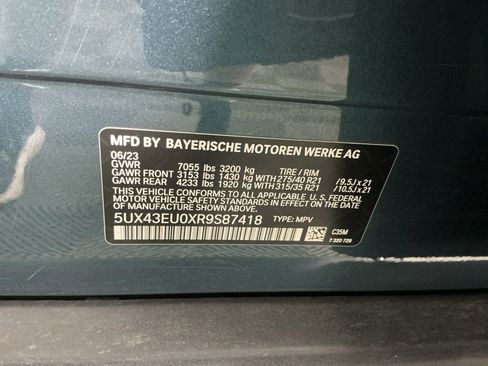 Certified 2024 BMW X5 xDrive50e w/ Parking Assistance Package image 34