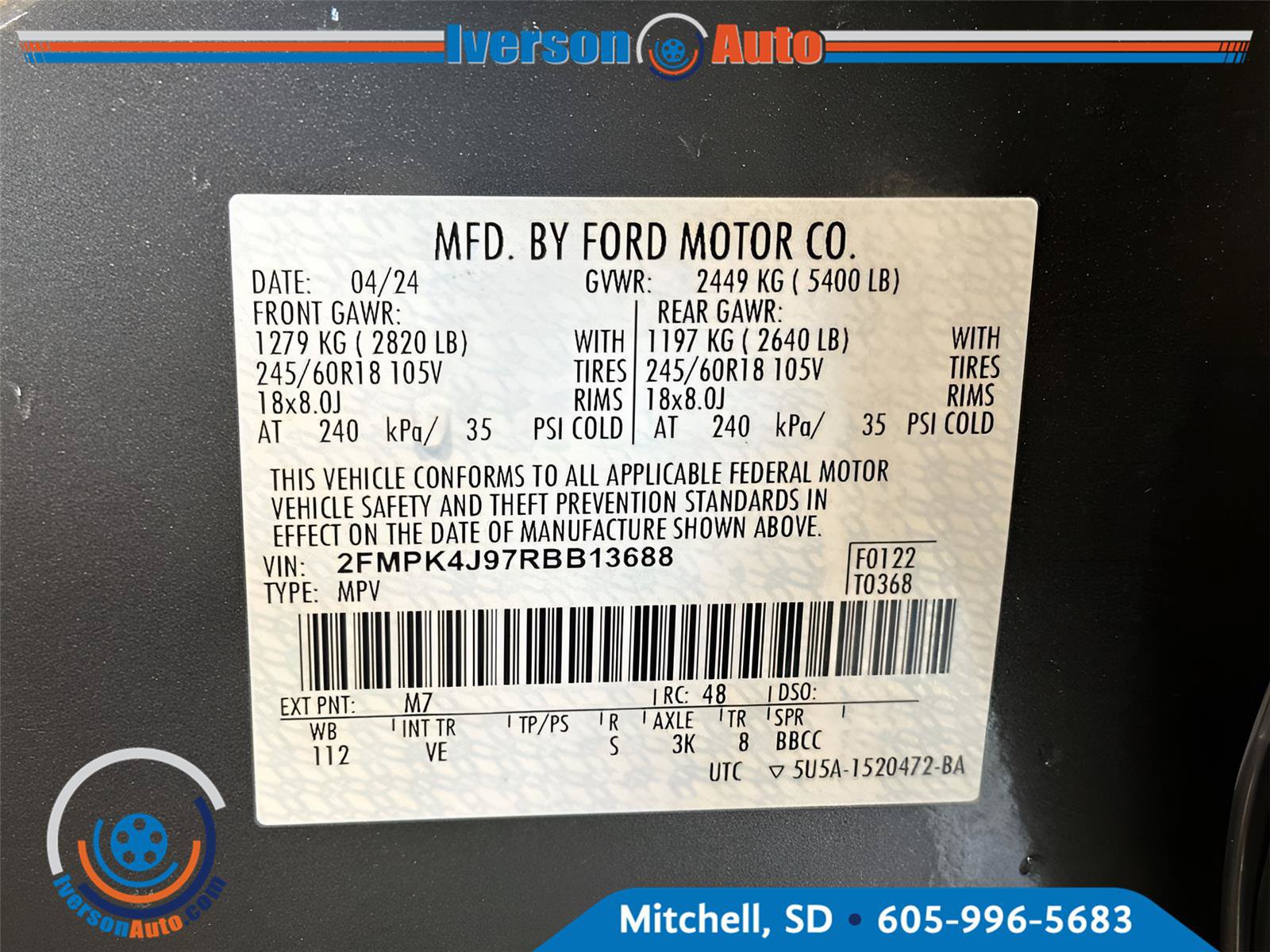 Used 2024 Ford Edge SEL w/ Convenience Package AWD/4WD image 23