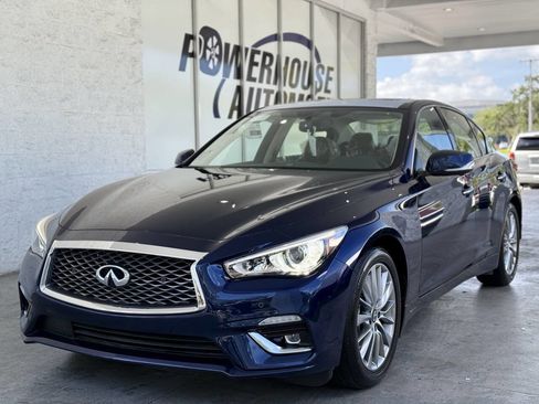 Used 2024 INFINITI Q50 Luxe w/ Cargo Package image 3