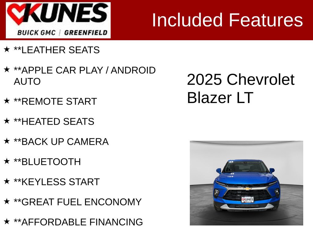Used 2025 Chevrolet Blazer LT FWD image 2