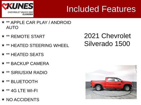 Used 2021 Chevrolet Silverado 1500 LT image 2