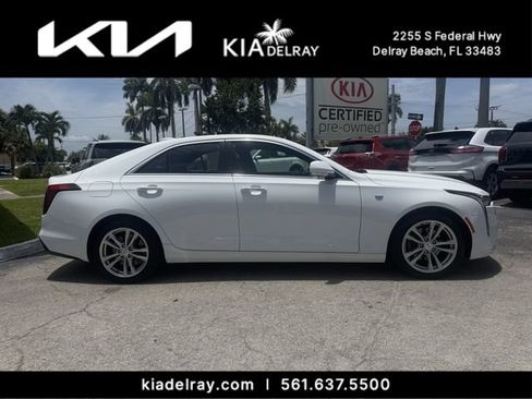 Used 2024 Cadillac CT4 Luxury w/ Sun And Sound Package RWD image 2