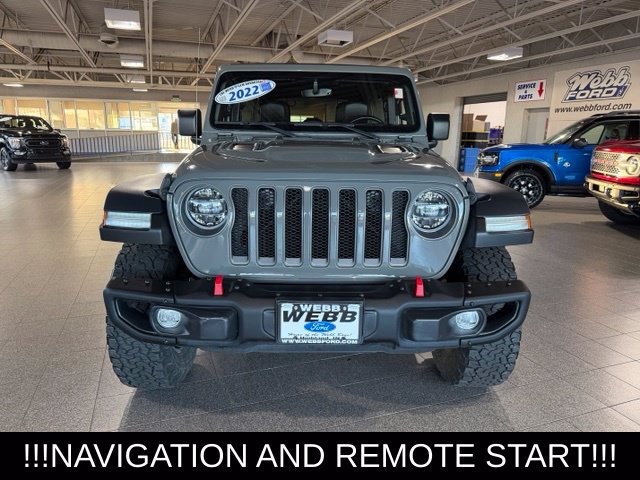 Used 2022 Jeep Wrangler Unlimited Rubicon w/ Steel Bumper Group AWD/4WD image 3