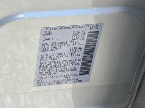 Certified 2025 Nissan Pathfinder SV FWD image 35