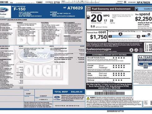 Certified 2022 Ford F150 XLT w/ Equipment Group 302A High AWD/4WD image 9