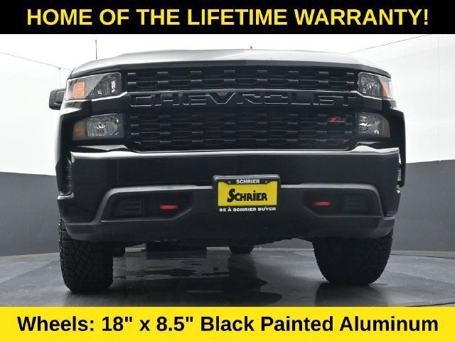 Used 2021 Chevrolet Silverado 1500 Custom Trail Boss w/ Midnight Edition AWD/4WD image 47