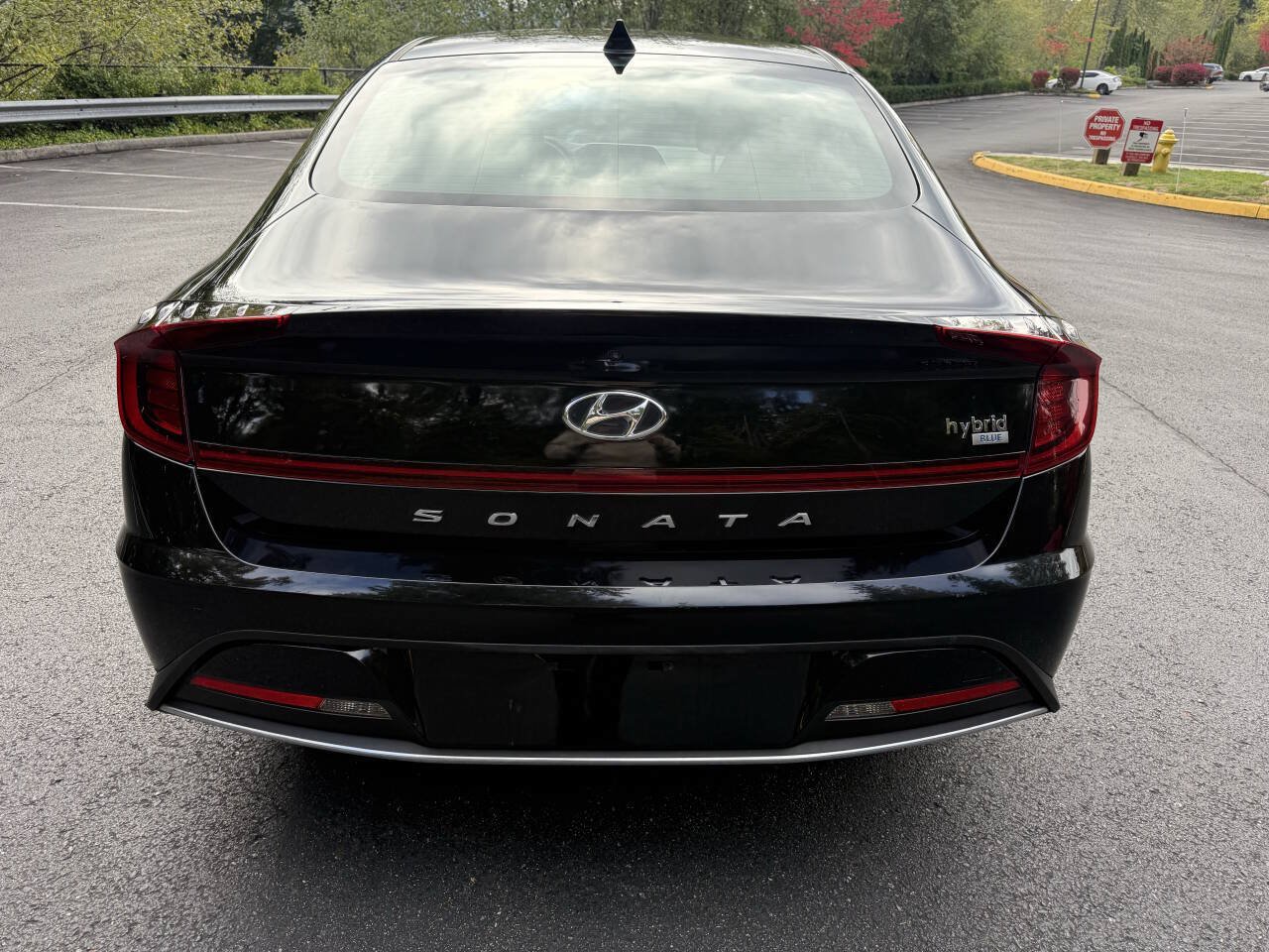 Used 2021 Hyundai Sonata Blue FWD image 4