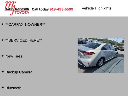 Used 2020 Toyota Corolla LE FWD image 6