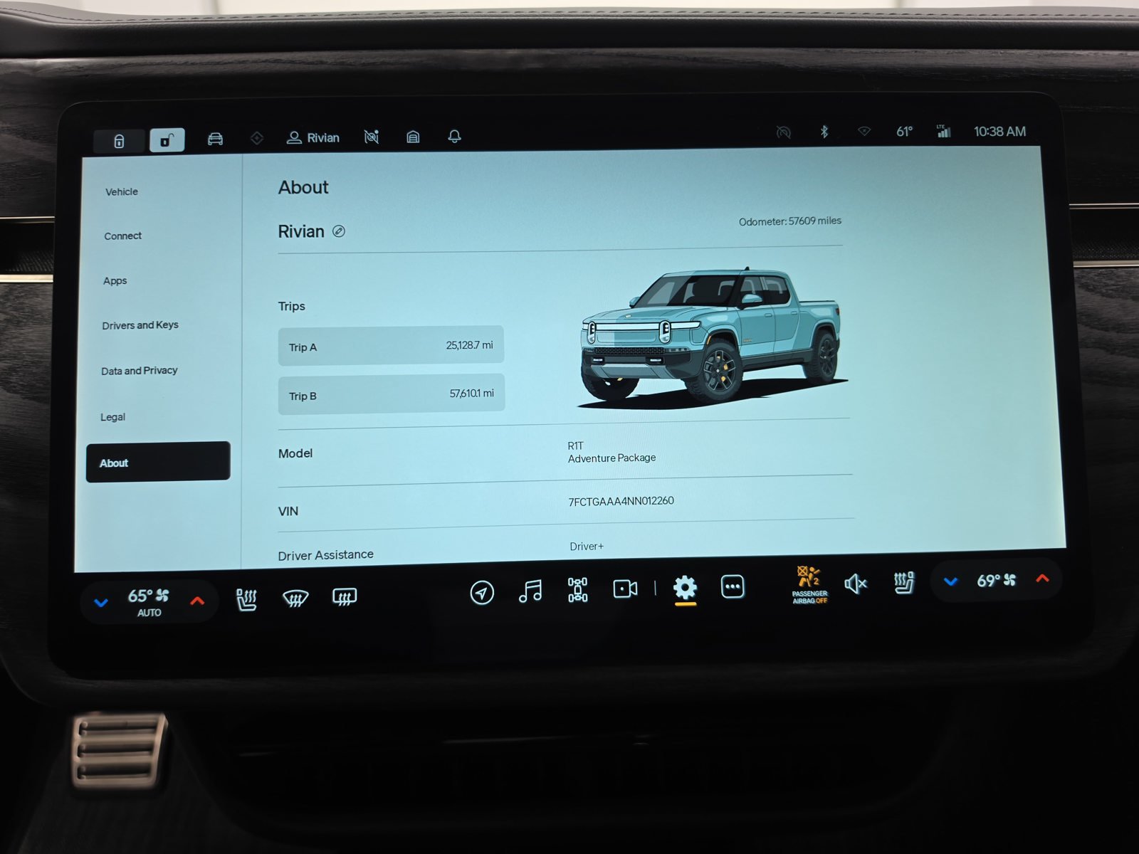 Used 2022 Rivian R1T Adventure AWD/4WD image 27