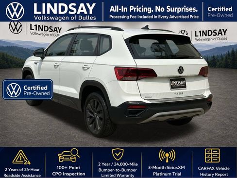 Certified 2023 Volkswagen Taos S w/ IQ Drive S Package FWD image 5