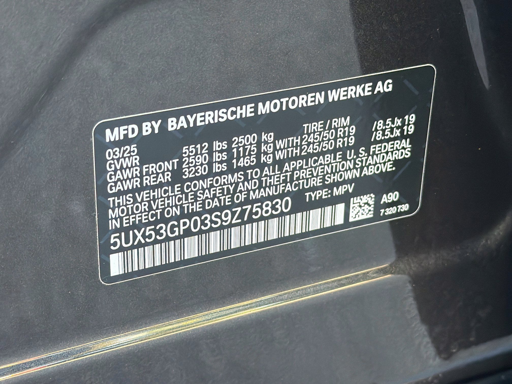 Used 2025 BMW X3 xDrive30i AWD/4WD image 12