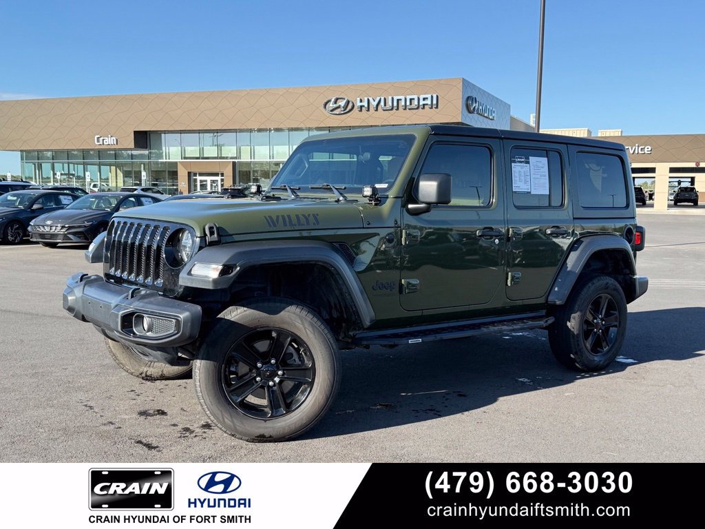 Used 2021 Jeep Wrangler Unlimited Sport AWD/4WD image 1