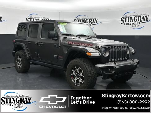 Used 2019 Jeep Wrangler Unlimited Rubicon w/ LED Lighting Group AWD/4WD image 1