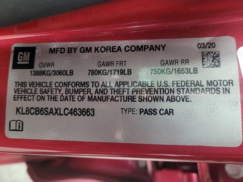 Used 2020 Chevrolet Spark LS image 33