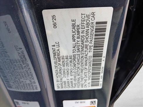 Certified 2025 Honda Accord EX-L image 23