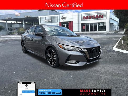 Certified 2022 Nissan Sentra SR w/ Trunk Package FWD image 1