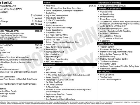 Used 2022 Kia Soul LX w/ Technology Package FWD image 3