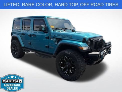 Used 2019 Jeep Wrangler Unlimited Sahara AWD/4WD image 1