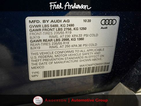 Used 2021 Audi Q5 Prestige w/ Prestige Package AWD/4WD image 23
