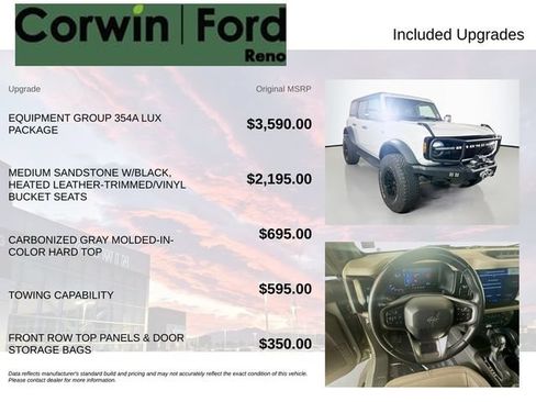 Used 2022 Ford Bronco Wildtrak AWD/4WD image 3
