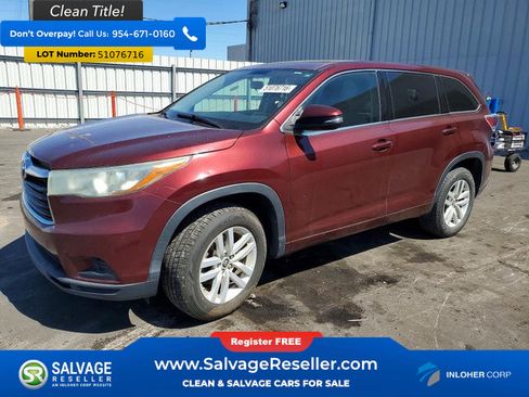 Used 2016 Toyota Highlander LE FWD image 1