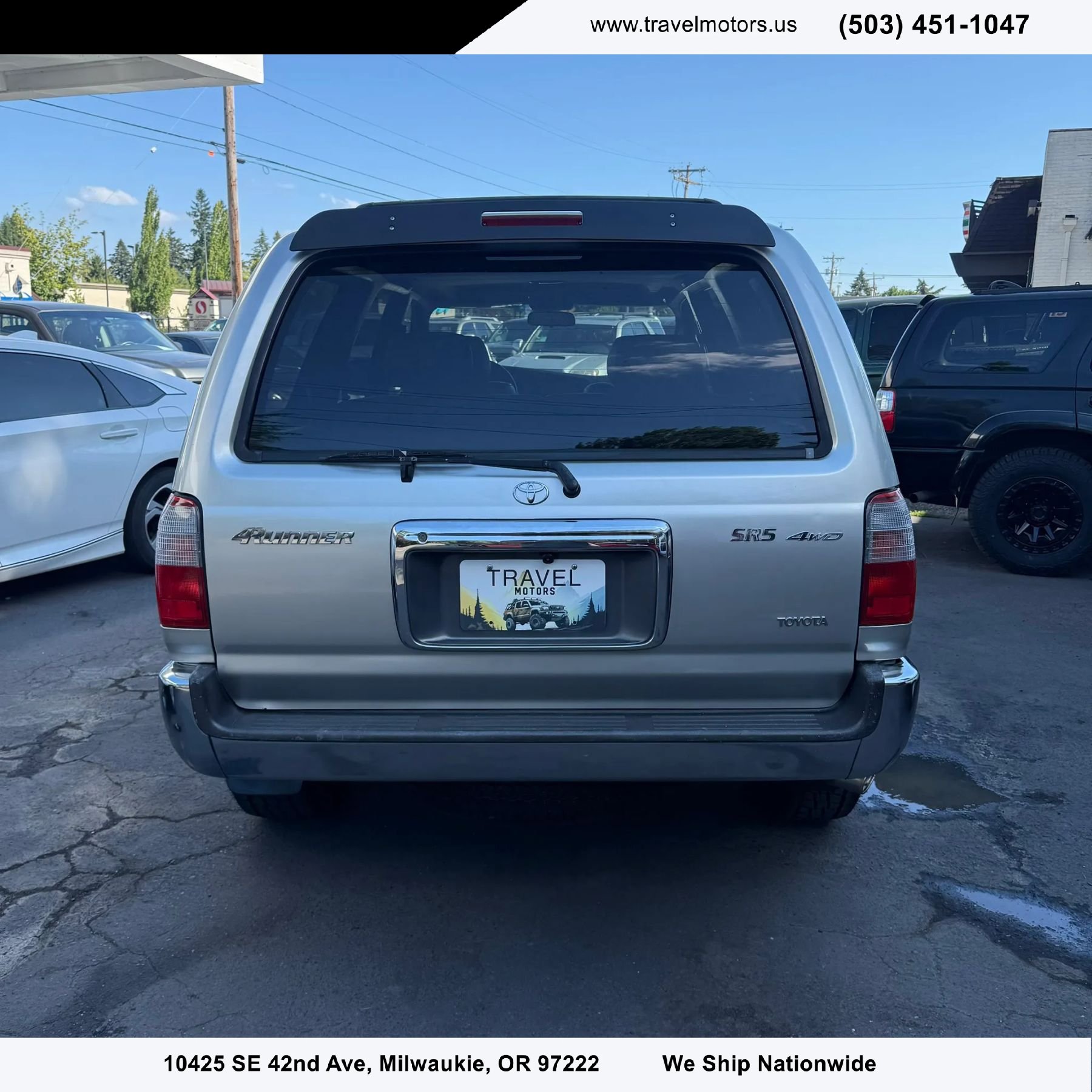 Used 2002 Toyota 4Runner SR5 AWD/4WD image 4