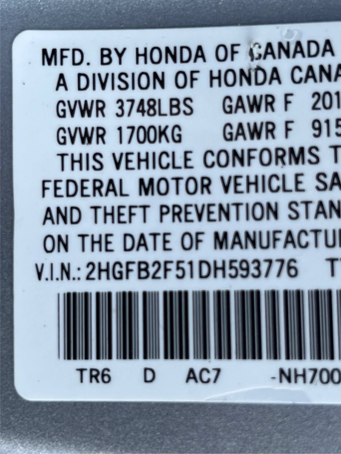 Used 2013 Honda Civic LX image 18