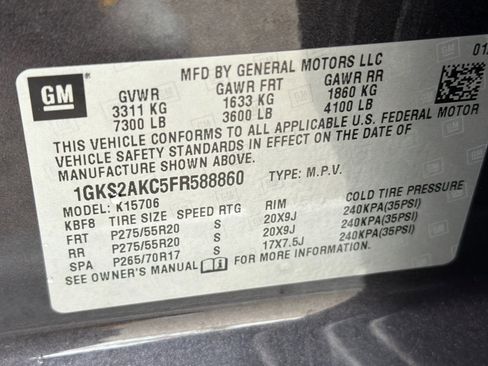 Used 2015 GMC Yukon SLE w/ Convenience Package image 28