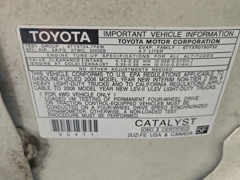 Used 2006 Toyota Sequoia Limited w/ Luxury Pkg AWD/4WD image 12
