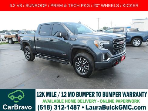 Certified 2020 GMC Sierra 1500 AT4 w/ AT4 Premium Package AWD/4WD image 1
