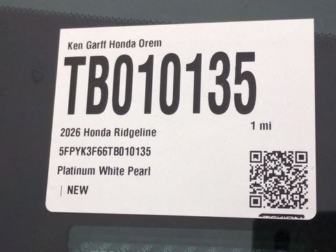 New 2026 Honda Ridgeline TrailSport image 18