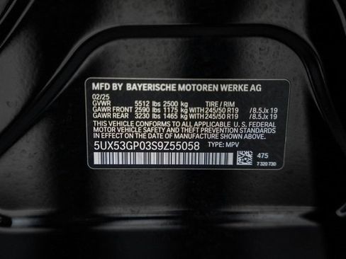 Used 2025 BMW X3 xDrive30i w/ M Sport Package image 41