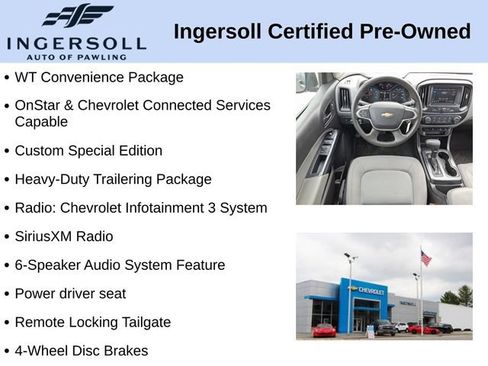 Used 2021 Chevrolet Colorado W/T w/ Custom Special Edition AWD/4WD image 10